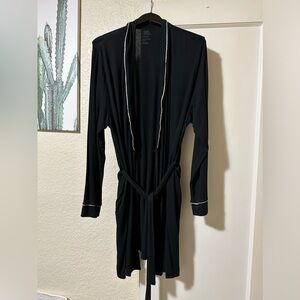 Black bathrobe, size XL/XXL